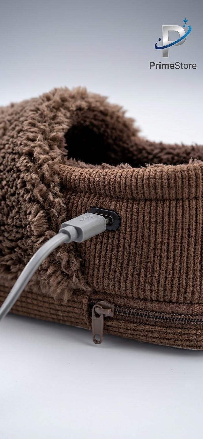 Pantuflas Inteligentes Calefactables con USB - Confort Térmico Instantáneo