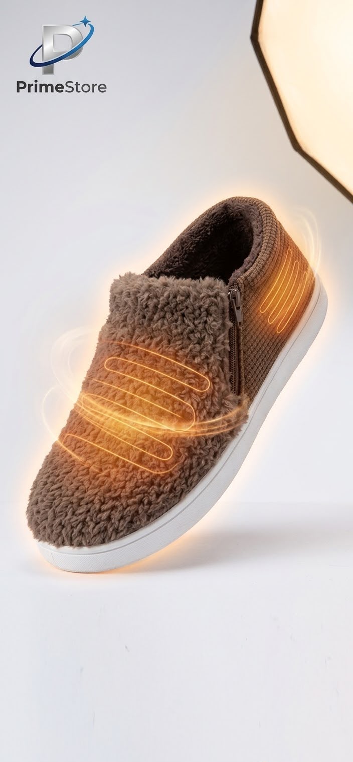 Pantuflas Inteligentes Calefactables con USB - Confort Térmico Instantáneo